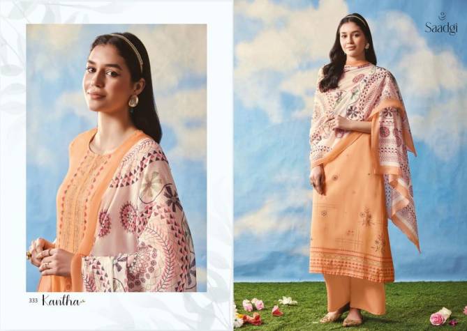 Kantha By Saadgi Printed Salwar Suits Catalog